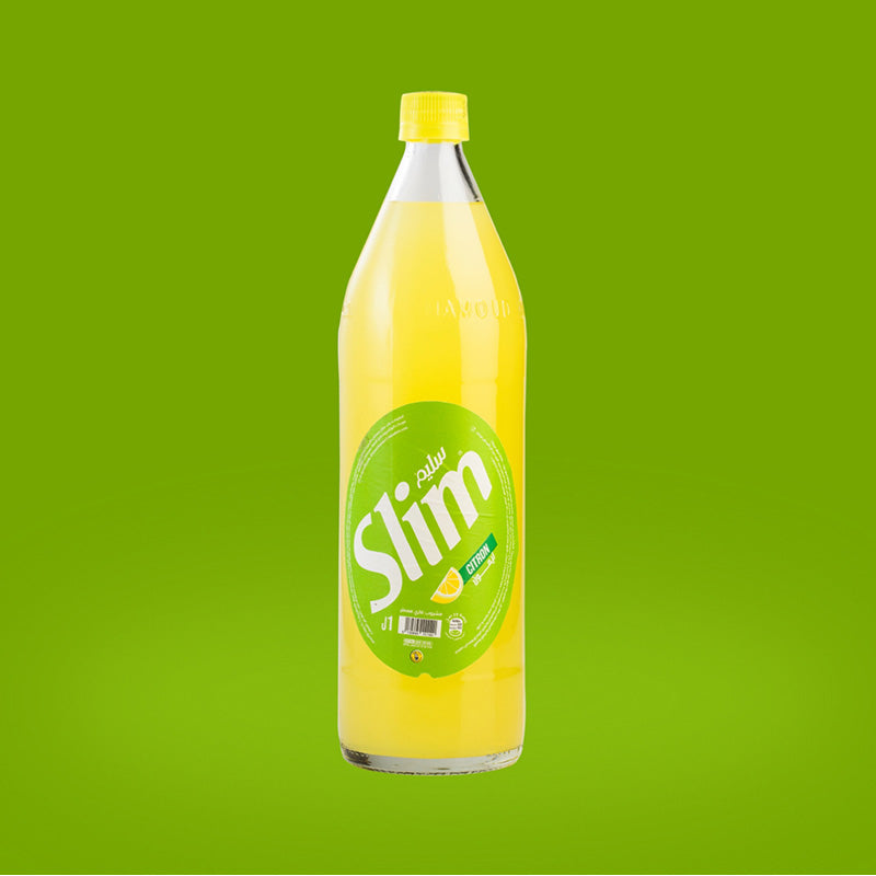 SLIM CITRON 1L BOUTEILLE EN VERRE (Carton de 6)